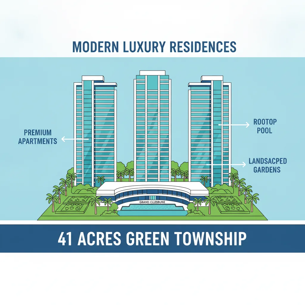 Prestige Parklane residential towers - project blog and updates